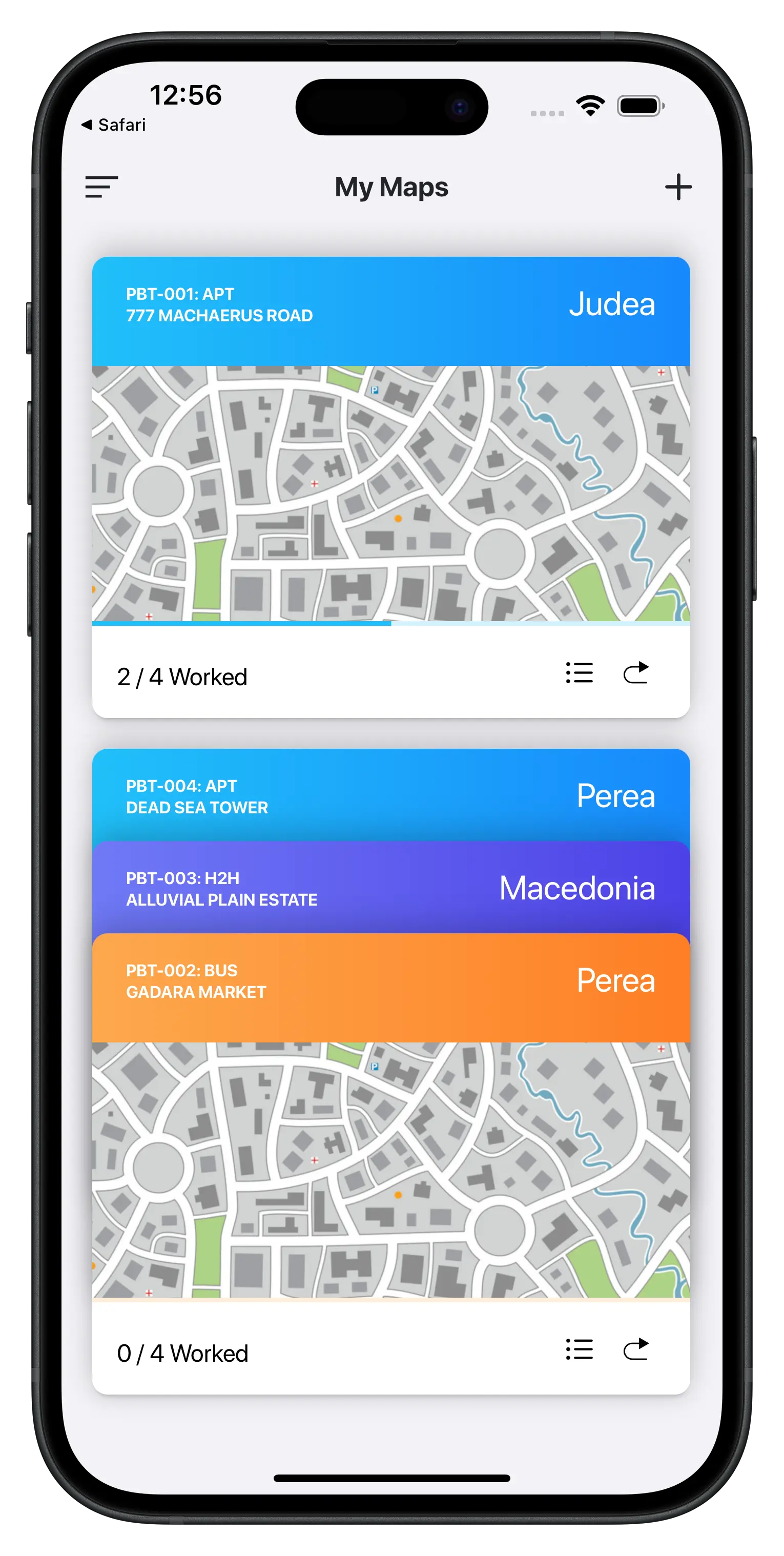 Territory Wallet app